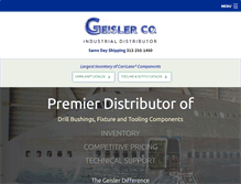 Tablet Screenshot of geislerco.com
